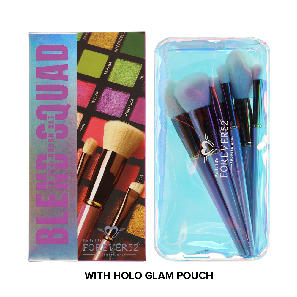 Blend Squad 10 Pieces Brush Set - XZ026