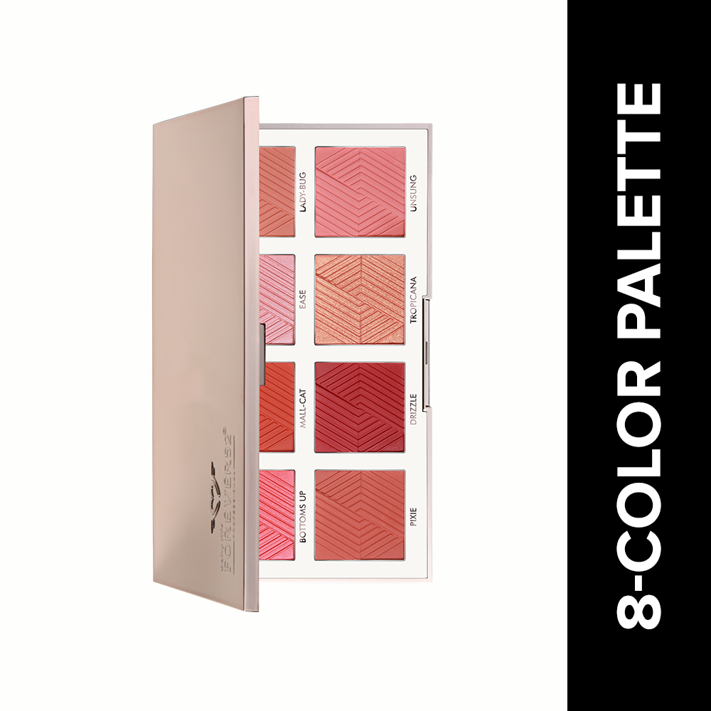 Essential 8 Color Blush Palette - BKS001