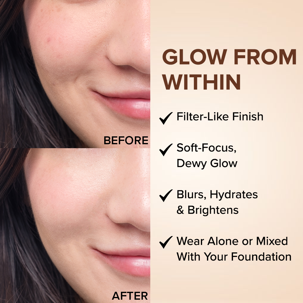 Character Top Coat Glow Foundation and Concealer